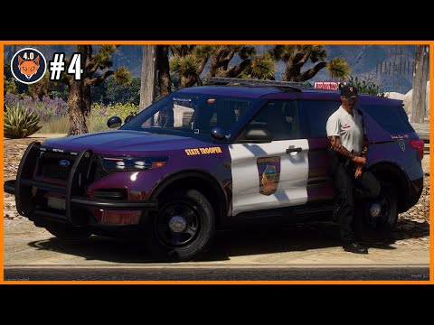 One Of The Best Patrols Cop Rpl Fivem Leo Rp Part 4 Youtube
