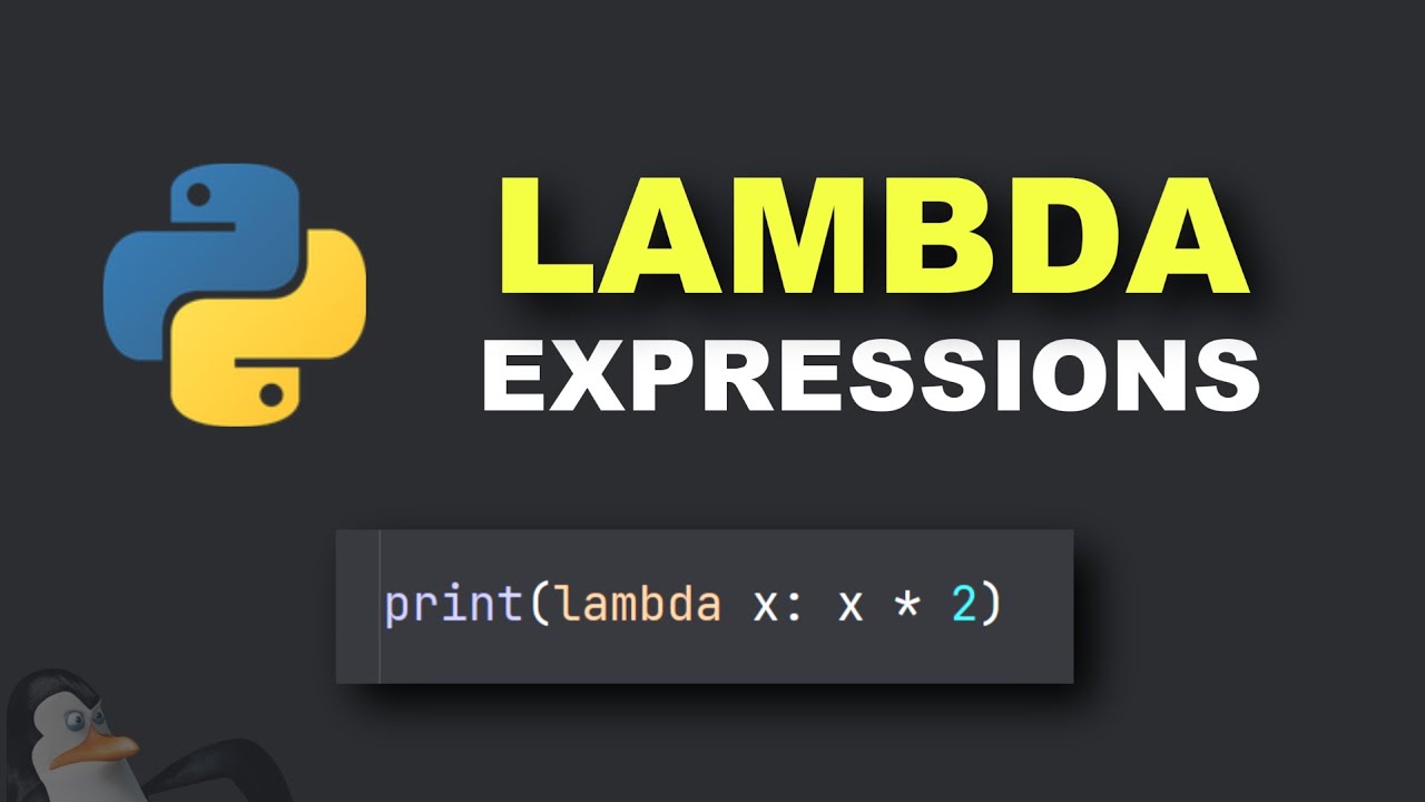 Python Lambda Expressions Tutorial Deutsch Youtube