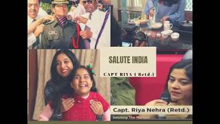 Salute India- All India Radio Talk Show with Captain Riya - recording