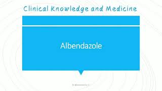 Albendazole 400mg /Albenza/Zentel | Indications, Contraindications, Caution and Side Effects