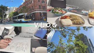 Vlog(ENG)|語学留学に来ました🇦🇺 久しぶりの投稿とご報告💕食べて、勉強して充実した毎日✍️☕️