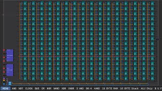 256 Bytes Ram | Digital Logic Simulator | AkMorningstar | @SebastianLague