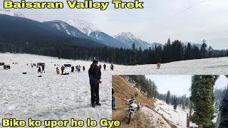 BAISARAN VALLEY PAHALGAM 2023 | MINI SWITZERLAND | KASHMIR VALLEY | MOST BEAUTIFUL PLACE IN INIDA