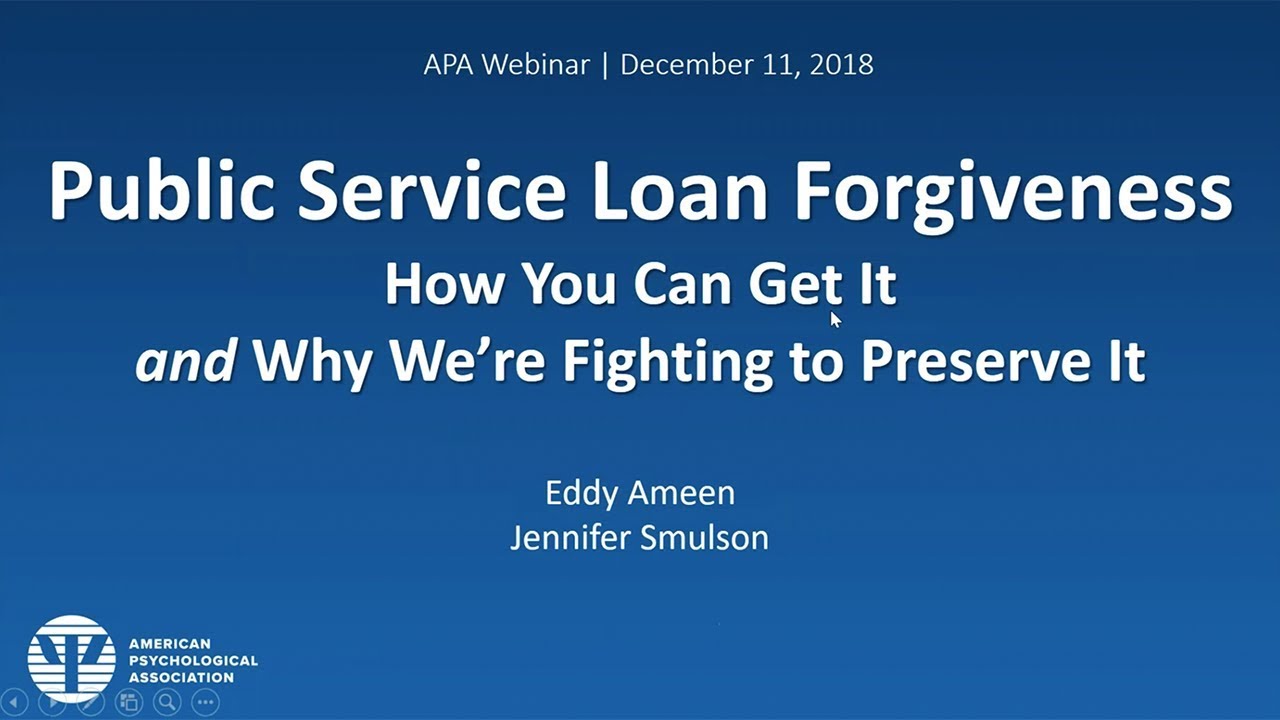 Public Service Loan Forgiveness: How You Can Get It, And Why We’re ...