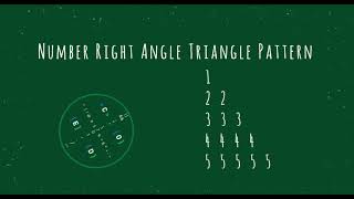 42 Number Right Angle Triangle Pattern without any pre-defined method using while loop in Python