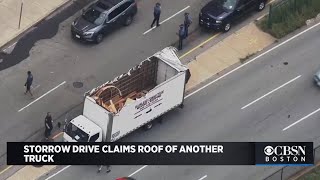 Moving Truck 'Storrowed' Near Mass General, Causing Traffic Delays