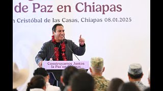 Presentación de la estrategia de Construcción de Paz en Chiapas