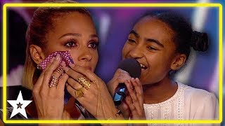 Alesha Dixon Breaks Down Watching 14 Year Old Singer on Britain's Got Talent | Kids Got Talent