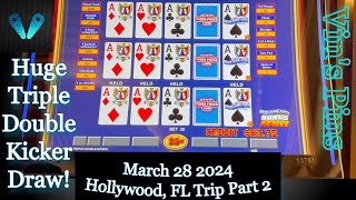 How Many Kickers!?!?(TDB)(Back 2 Hollywood)(Video Poker)(3/28/2024 Hollywood, FL Trip)(S46:P2)