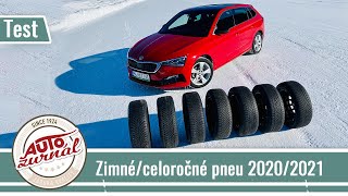 TEST zimné a celoročné pneumatiky 205/55 R16 (2020/2021) Winter Tyre/All Season Tyre test