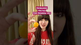 Vayan a ver el video completo de probando frutas de Perú por primera vez