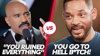 Steve Harvey ATTACKS Will Smith For Smacking Chris Rock At The Oscars