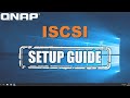 iSCSI Target on QNAP NAS and How to setup and use with Windows 10