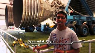 Syamantak Payra, 2014 Speller 239, Explores NASA