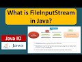 What is FileInputStream in Java? | Java IO | Java Tutorial