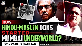 EP 17: Haji Mastan & Vardharajan - The Real Dons & Founders of Mumbai Underworld | StudyIQ IAS