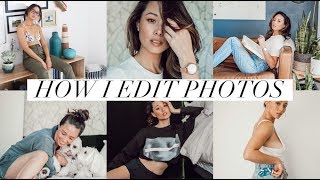 How I Edit My Instagram Photos | iPhone + Lightroom | Aja Dang