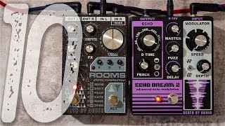 10 Amazing Ambient Sounds | DEATH BY AUDIO Rooms + Echo Dream 2