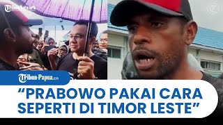 VIRAL, Pemuda Papua Kritik Prabowo, Sebut Tak Layak Jadi Presiden Karena Belum Bisa Atasi Konflik