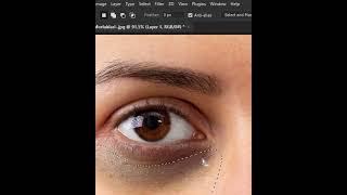 How to Removed Dark Circle #photoshoptutorial #shorts #photoshop