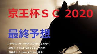 京王杯SC 2020 - 最終予想