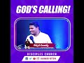 how the calling of the lord prevails in the end days short sermon pastor. ravinder vottepu