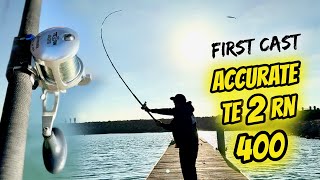 First Cast: Accurate Tern 2 400 | Calstar GFDH 900L | New Surface Iron Set Up!