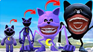 ALL EVOLUTION OF NEW CATNAP CARTOON CAT TAPES In Garry's Mod!