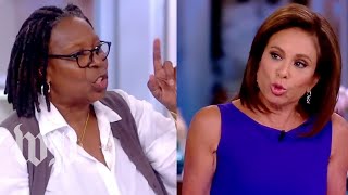 Watch the screaming match between Whoopi Goldberg and Judge Jeanine