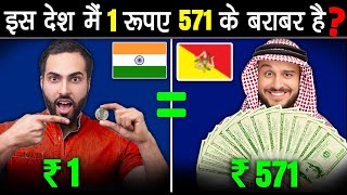 Weakest Currecy From Different Countries | इन् देशों में आप जी सकते है करोड़पतियों की ज़िन्दगी