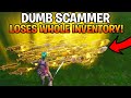 Dumb Scammer Gets Scammed For Whole Inventory!(Fortnite Save The World)