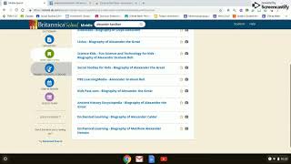 Encyclopedia Britannica Extension Install & Demo