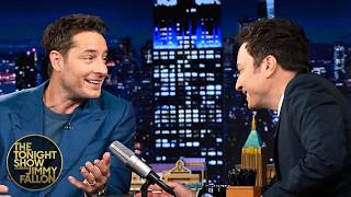 Assisted Interview with Justin Hartley | The Tonight Show Starring Jimmy Fallon