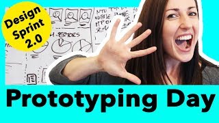 DESIGN SPRINT 2.0 - Prototyping Day Tips by AJ&Smart