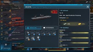 Full Review CN 07X with New Item [ Modern Warships Alpha Test ]