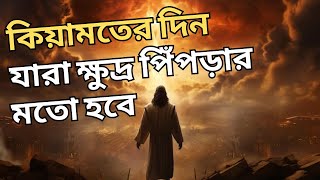 কিয়ামতের দিন যারা ক্ষুদ্র পিঁপড়ার মতো হবে | Those who will be like tiny ants on the Resurrection day