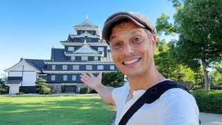 Okayama Castle \u0026 Korakuen Garden to the Shinkansen Station