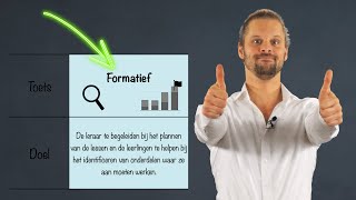 Methoden van formatief toetsen - in 4 minuten!