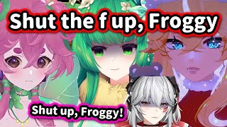 Zen, Ari and Haruka can’t help telling Froggy to Shut Up