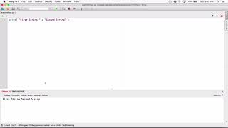 37. Concatenation - Learn Python