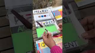 UNBOXING! Meeden Acrylic Painting Kit #acrylicpainting