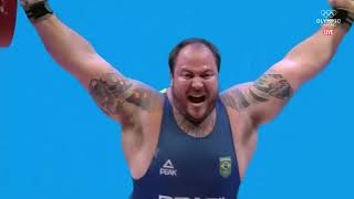 Fernando Reis (BRA) – 424kg 8th Place – 2019 World Weightlifting Championships – Men's  +109 kg