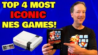 Top 4 Most Iconic NES Games - Mount Rushmore of the Nintendo Entertainment System!