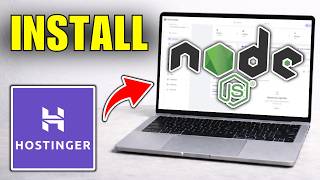 How To Install Node JS In Hostinger (2026)