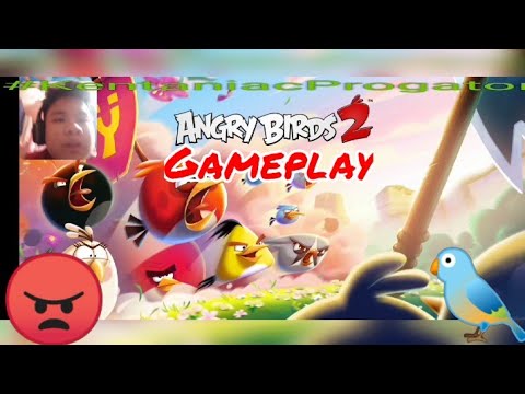First Gaming Video Angry Birds 2 Gameplay Youtube Music