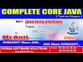 Core Java -java.lang.package- StringBuffer class - methods Part - 2