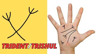 Do You Have This Lucky Trident/Trishul Sign In Your Hands?-Palm reading