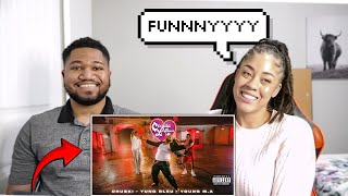 Druski, Yung Bleu, Young M.A - Coulda Been Love [Official Music Video] REACTION!!!!!