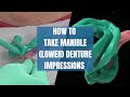 How to take mandible (lower) denture Impressions