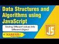 Storing Different Values Into Different Objects | Data Structures & Algorithms using Javascript |